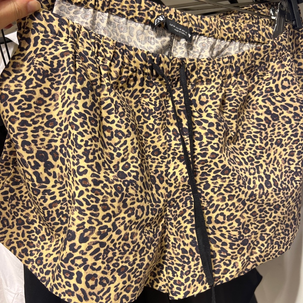 ZARA Leopard Print Women's Shorts